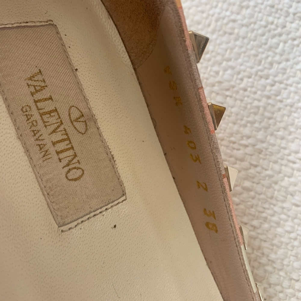 Valentino Rockstud Patterned Flats - Picture 5 of 13
